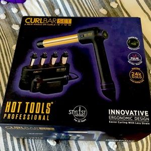 Like new Hot Tools “Curl Bar Set”. So easy to use!